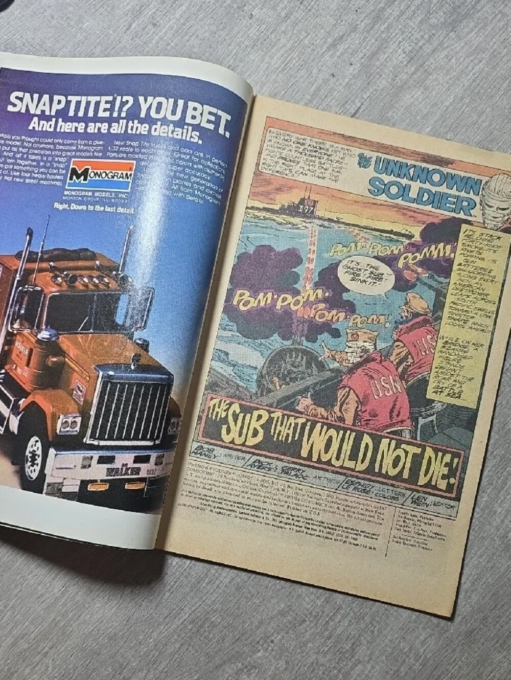 Unknown Soldier 244 (VF+) Bob Haney, Dick Ayers 1980 DC Comics c205